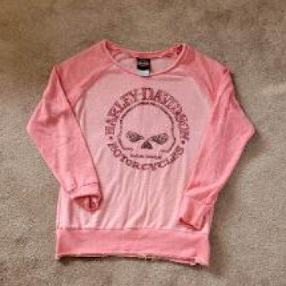 Harley Davidson  Distressed Top, SZ M